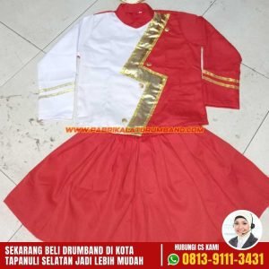 Kostum Colorguard Drumband Anak-anak-1