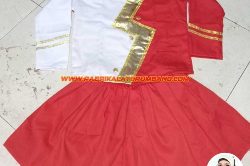 Kostum Colorguard Drumband Anak-anak-1