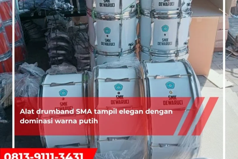 Alat Musik Drumband untuk SMA