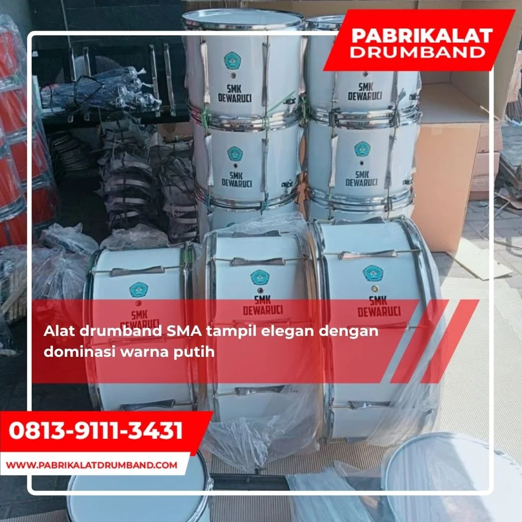 Alat Musik Drumband untuk SMA