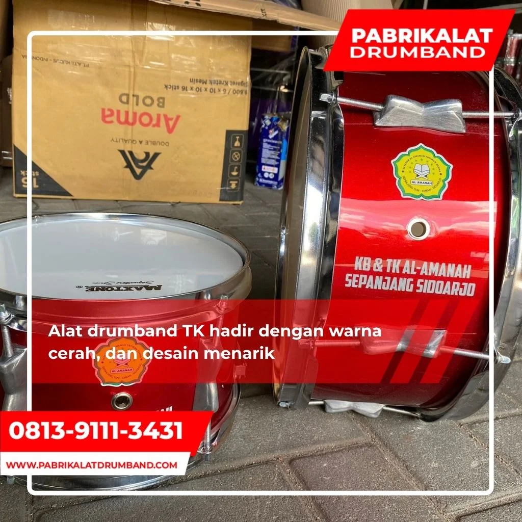Alat Musik Drumband untuk TK