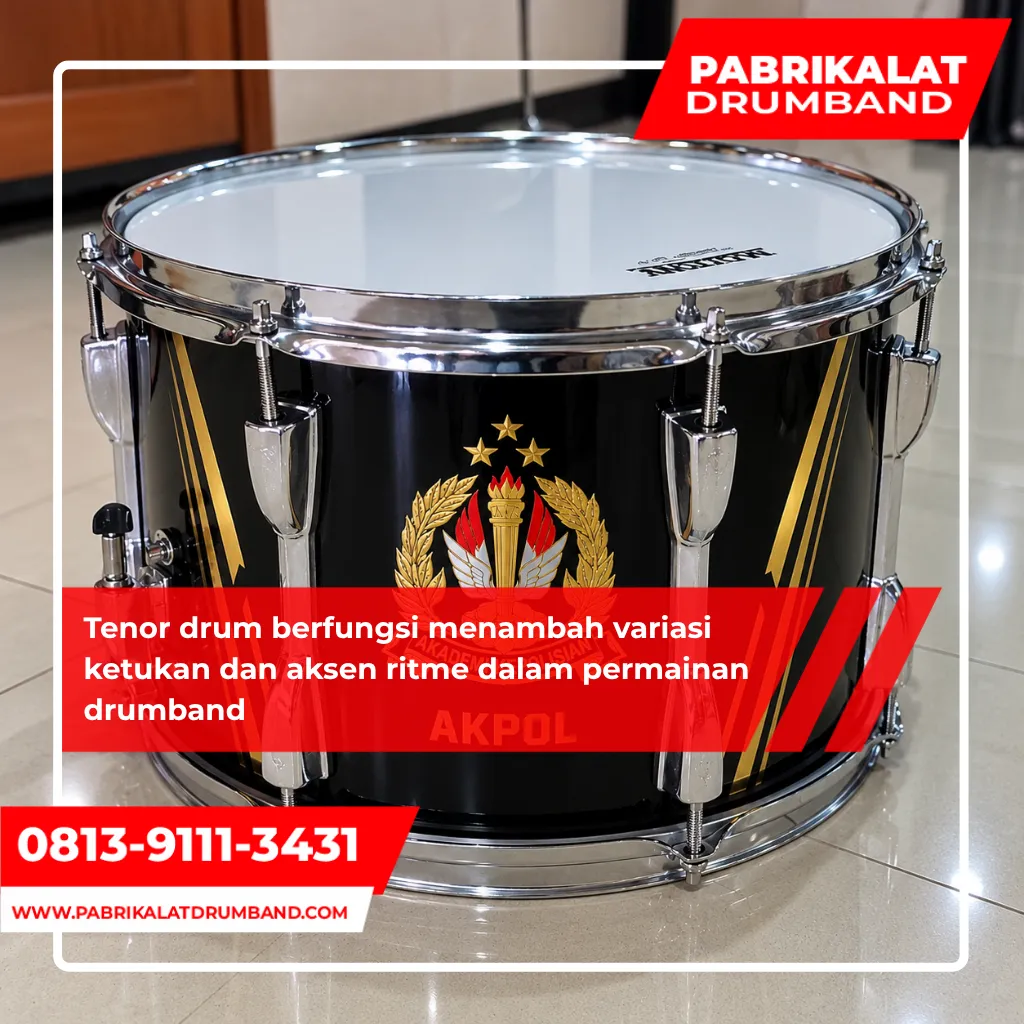 Tenor Drum untuk Variasi Ritme