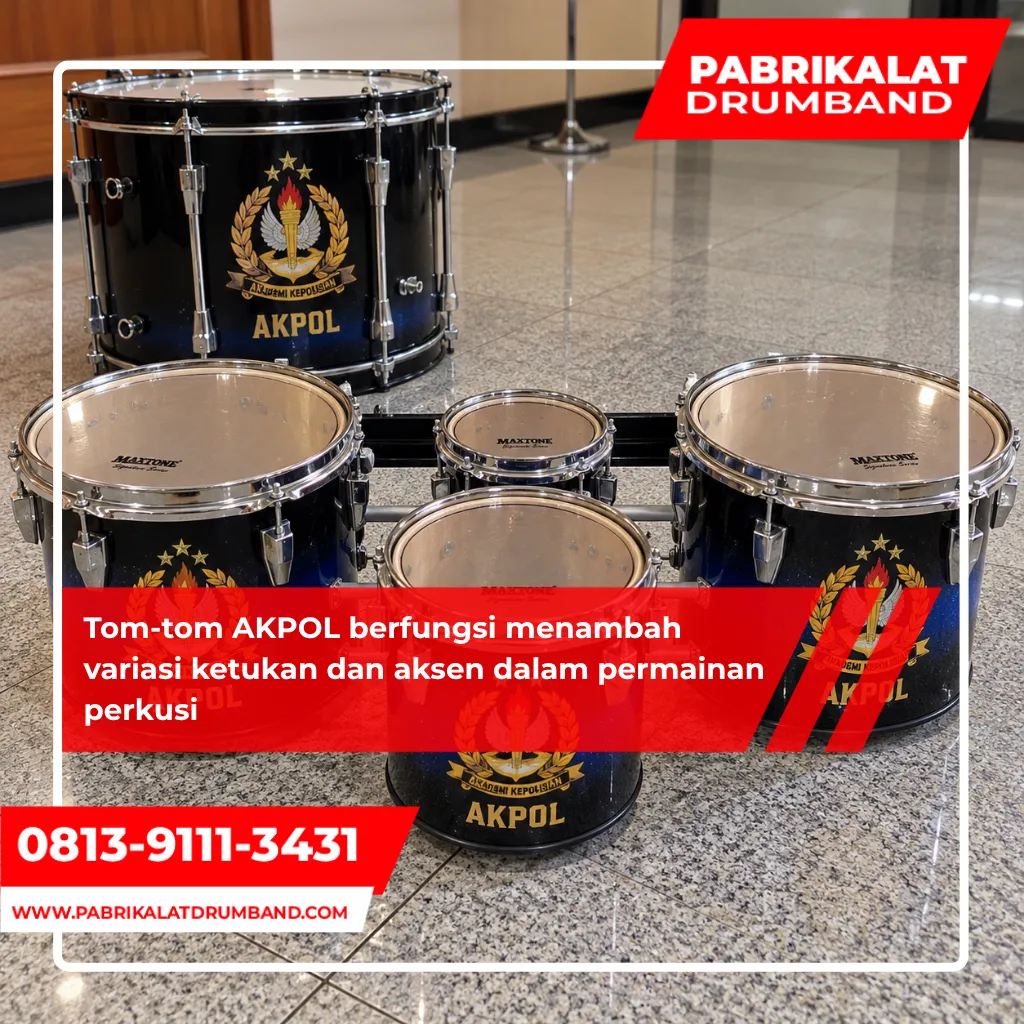 Tom-Tom untuk Perkaya Permainan Perkusi