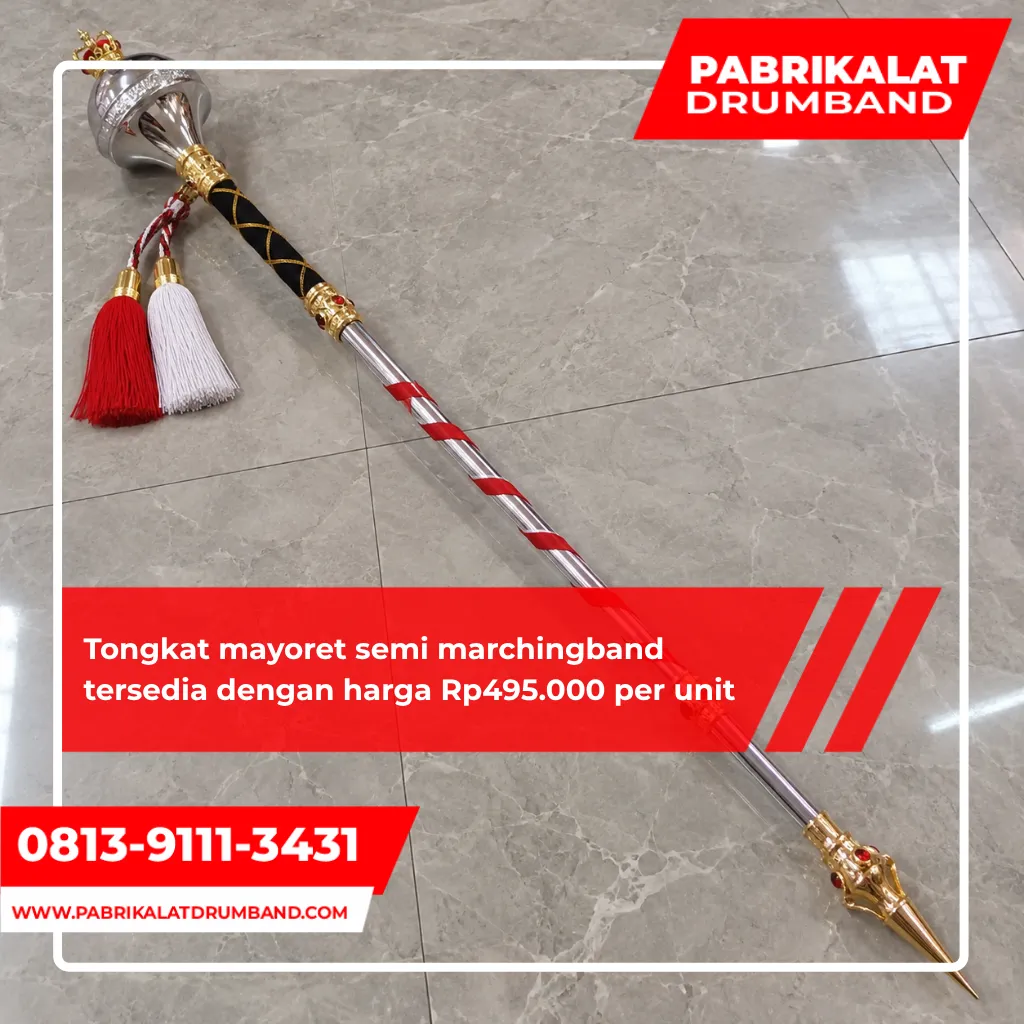 Tongkat Mayoret Semi Marching Band Rp495.000
