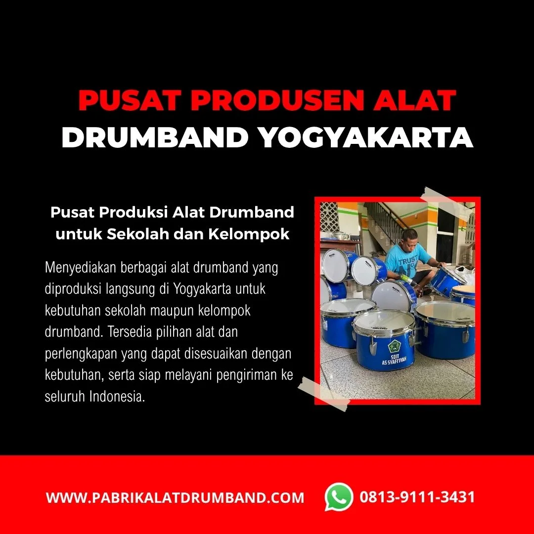 Produsen alat drumband di Yogyakarta